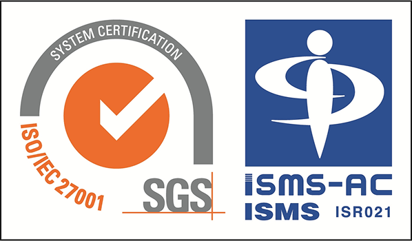 ISO/IEC 27001認証マーク、ISMS-AC登録マーク